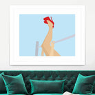 Head Over Heels by Eric Scheib on GIANT ART - grey contemporary