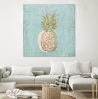 Golden Pineapple by Stefano Altamura on GIANT ART - gold still life