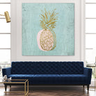 Golden Pineapple by Stefano Altamura on GIANT ART - gold still life