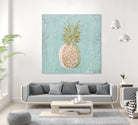 Golden Pineapple by Stefano Altamura on GIANT ART - gold still life