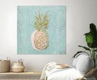 Golden Pineapple by Stefano Altamura on GIANT ART - gold still life