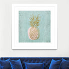 Golden Pineapple by Stefano Altamura on GIANT ART - gold still life