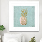 Golden Pineapple by Stefano Altamura on GIANT ART - gold still life