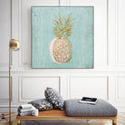 Golden Pineapple by Stefano Altamura on GIANT ART - gold still life