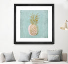 Golden Pineapple by Stefano Altamura on GIANT ART - gold still life