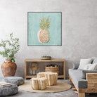 Golden Pineapple by Stefano Altamura on GIANT ART - gold still life