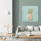 Golden Pineapple by Stefano Altamura on GIANT ART - gold still life