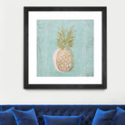 Golden Pineapple by Stefano Altamura on GIANT ART - gold still life
