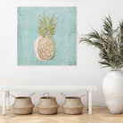Golden Pineapple by Stefano Altamura on GIANT ART - gold still life