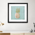 Golden Pineapple by Stefano Altamura on GIANT ART - gold still life