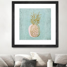 Golden Pineapple by Stefano Altamura on GIANT ART - gold still life