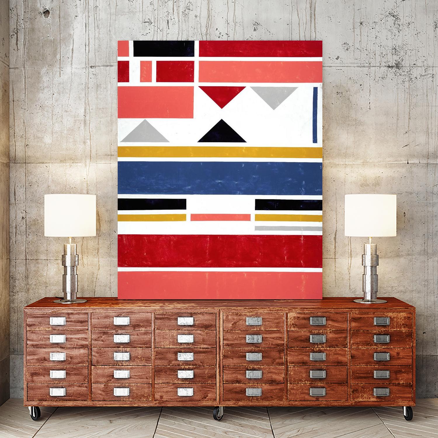 Voyage 2 by Kyle Goderwis on GIANT ART - white contemporary