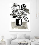 Fresh Flowers 4 by PC Ngo on GIANT ART - black still life