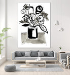 Fresh Flowers 4 by PC Ngo on GIANT ART - black still life