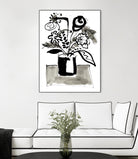 Fresh Flowers 4 by PC Ngo on GIANT ART - black still life