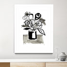Fresh Flowers 4 by PC Ngo on GIANT ART - black still life