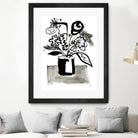 Fresh Flowers 4 by PC Ngo on GIANT ART - black still life