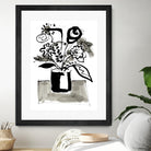 Fresh Flowers 4 by PC Ngo on GIANT ART - black still life