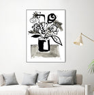 Fresh Flowers 4 by PC Ngo on GIANT ART - black still life