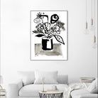 Fresh Flowers 4 by PC Ngo on GIANT ART - black still life