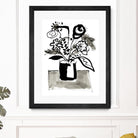 Fresh Flowers 4 by PC Ngo on GIANT ART - black still life