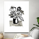 Fresh Flowers 4 by PC Ngo on GIANT ART - black still life