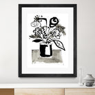 Fresh Flowers 4 by PC Ngo on GIANT ART - black still life