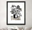 Fresh Flowers 4 by PC Ngo on GIANT ART - black still life