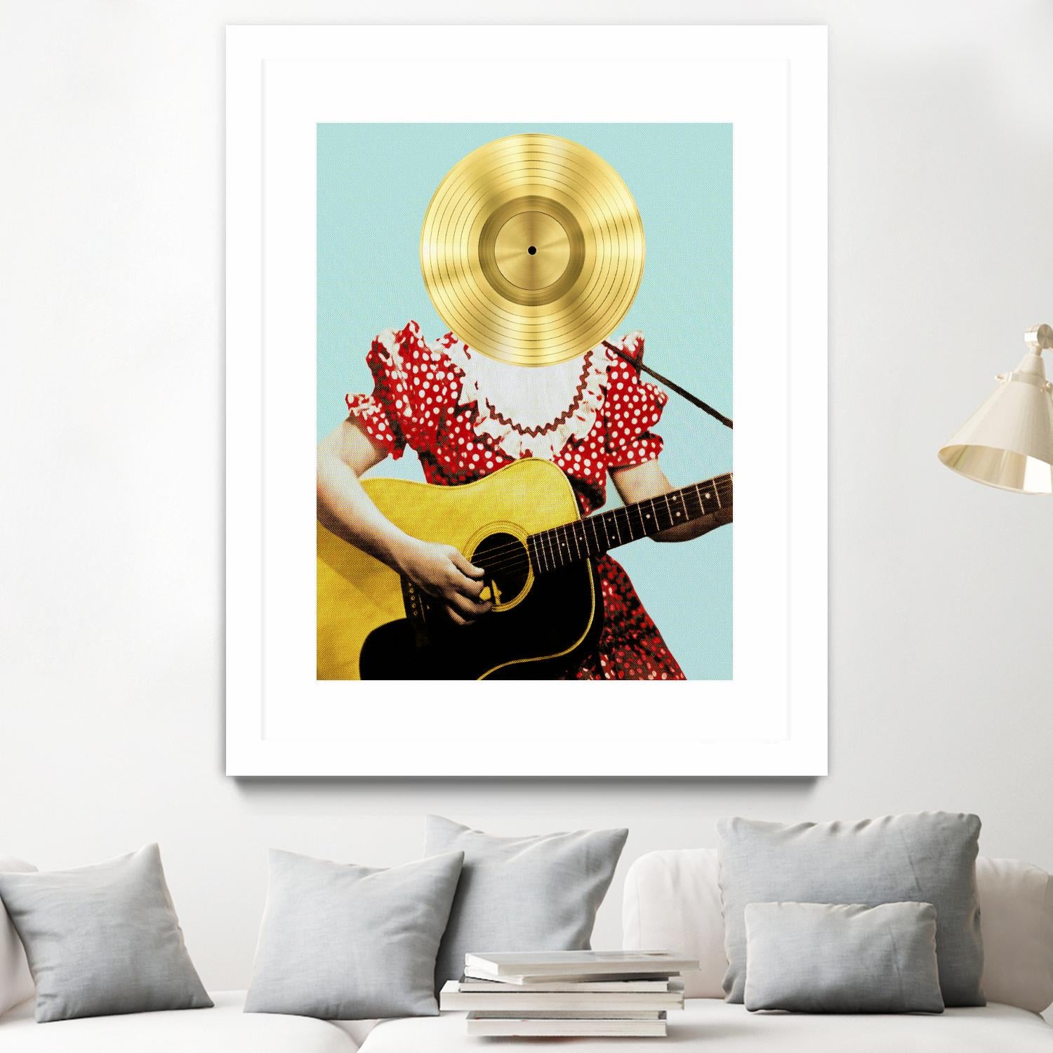 Country Western Gal by DavidJordan Williams on GIANT ART - red contemporary