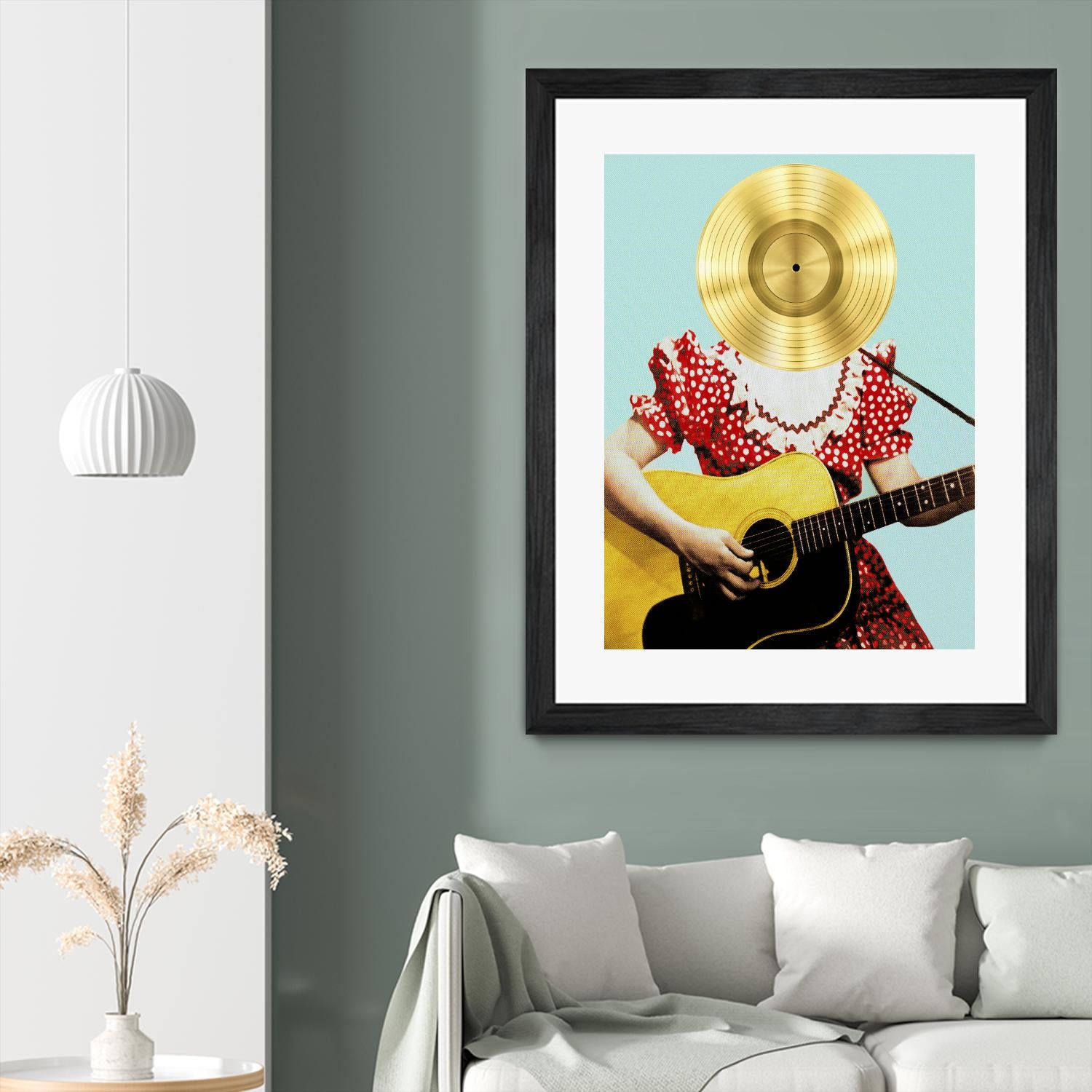 Country Western Gal by DavidJordan Williams on GIANT ART - red contemporary