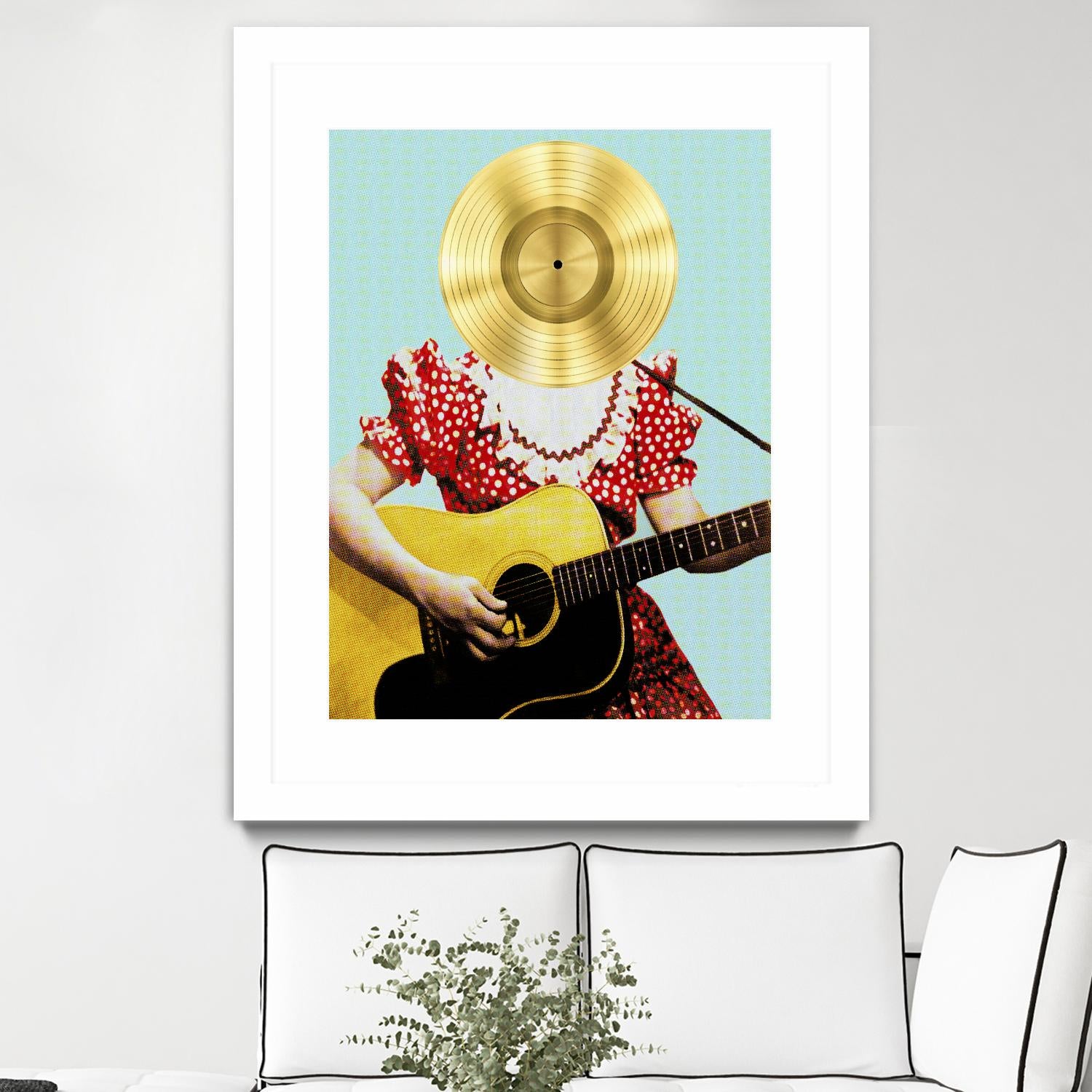 Country Western Gal by DavidJordan Williams on GIANT ART - red contemporary