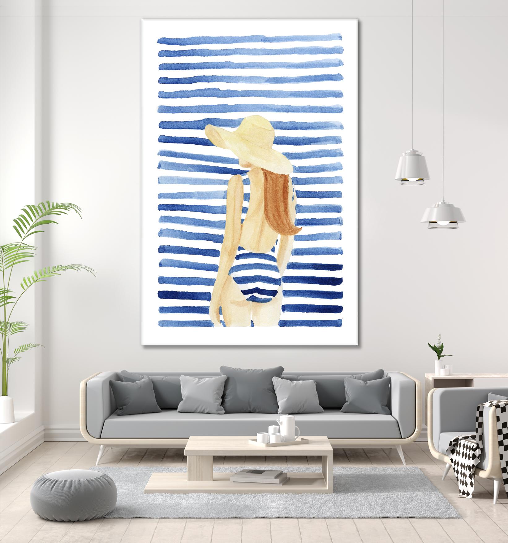 Bluets 1 by Stefano Altamura on GIANT ART - white contemporary