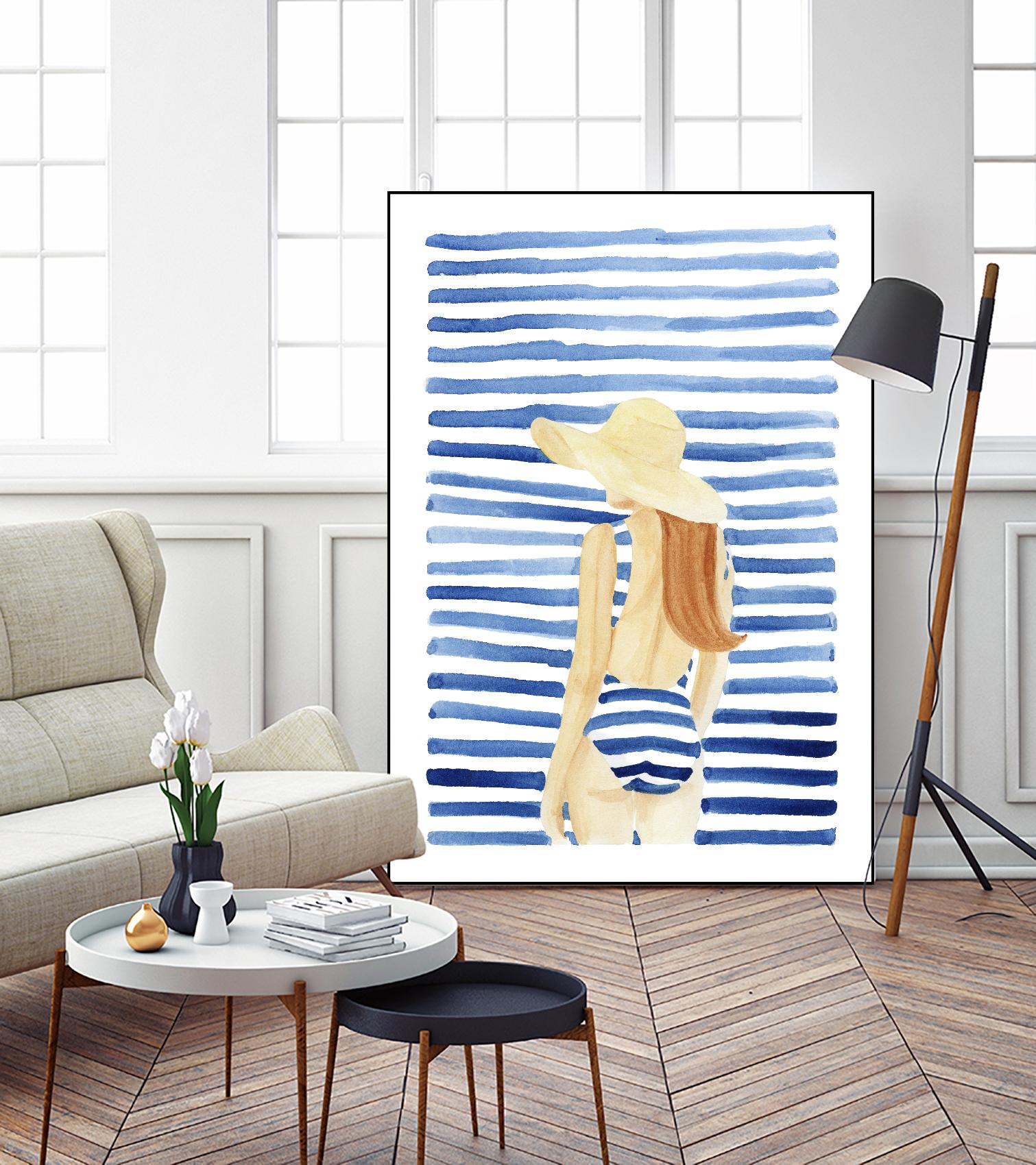 Bluets 1 by Stefano Altamura on GIANT ART - white contemporary