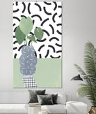 Table Plant 5 by ML Studio on GIANT ART - black contemporary plant