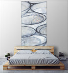 Patio 2 by David Dauncey on GIANT ART - blue still life