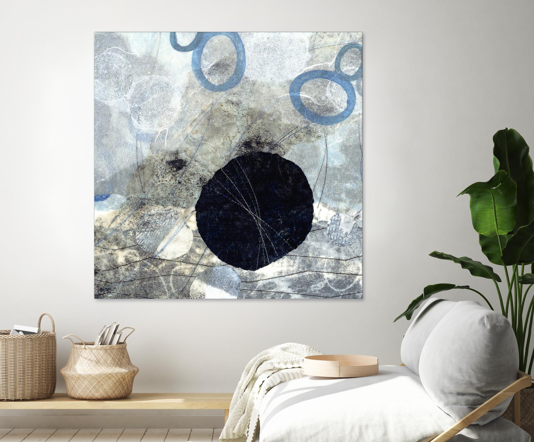 Pathways II: Crash by David Owen Hastings on GIANT ART - blue abstract