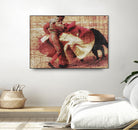 San Miguel, Bullfight #1 by Doug Landreth on GIANT ART - red everyday life