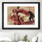 San Miguel, Bullfight #1 by Doug Landreth on GIANT ART - red everyday life