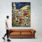 Urbana 1 by Susan Gillette on GIANT ART - beige city scene