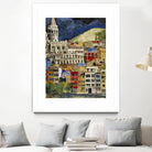 Urbana 1 by Susan Gillette on GIANT ART - beige city scene