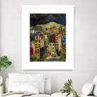 Urbana 2 by Susan Gillette on GIANT ART - beige city scene