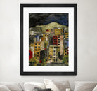 Urbana 2 by Susan Gillette on GIANT ART - beige city scene