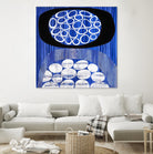 Waterway II by Mary Calkins on GIANT ART - black abstract