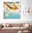 The Good Life by Cory Steffen on GIANT ART - yellow vintage