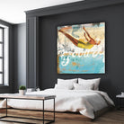 The Good Life by Cory Steffen on GIANT ART - yellow vintage