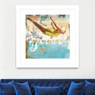 The Good Life by Cory Steffen on GIANT ART - yellow vintage