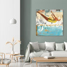 The Good Life by Cory Steffen on GIANT ART - yellow vintage