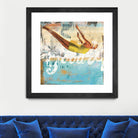 The Good Life by Cory Steffen on GIANT ART - yellow vintage