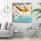 The Good Life by Cory Steffen on GIANT ART - yellow vintage