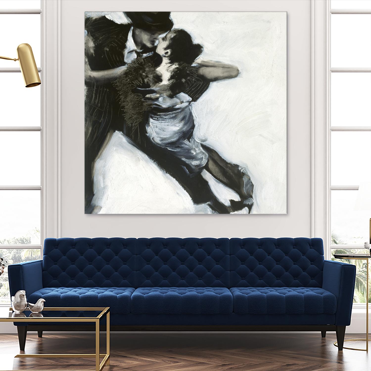 The Embrace by Marysa Burr on GIANT ART - black music - dance